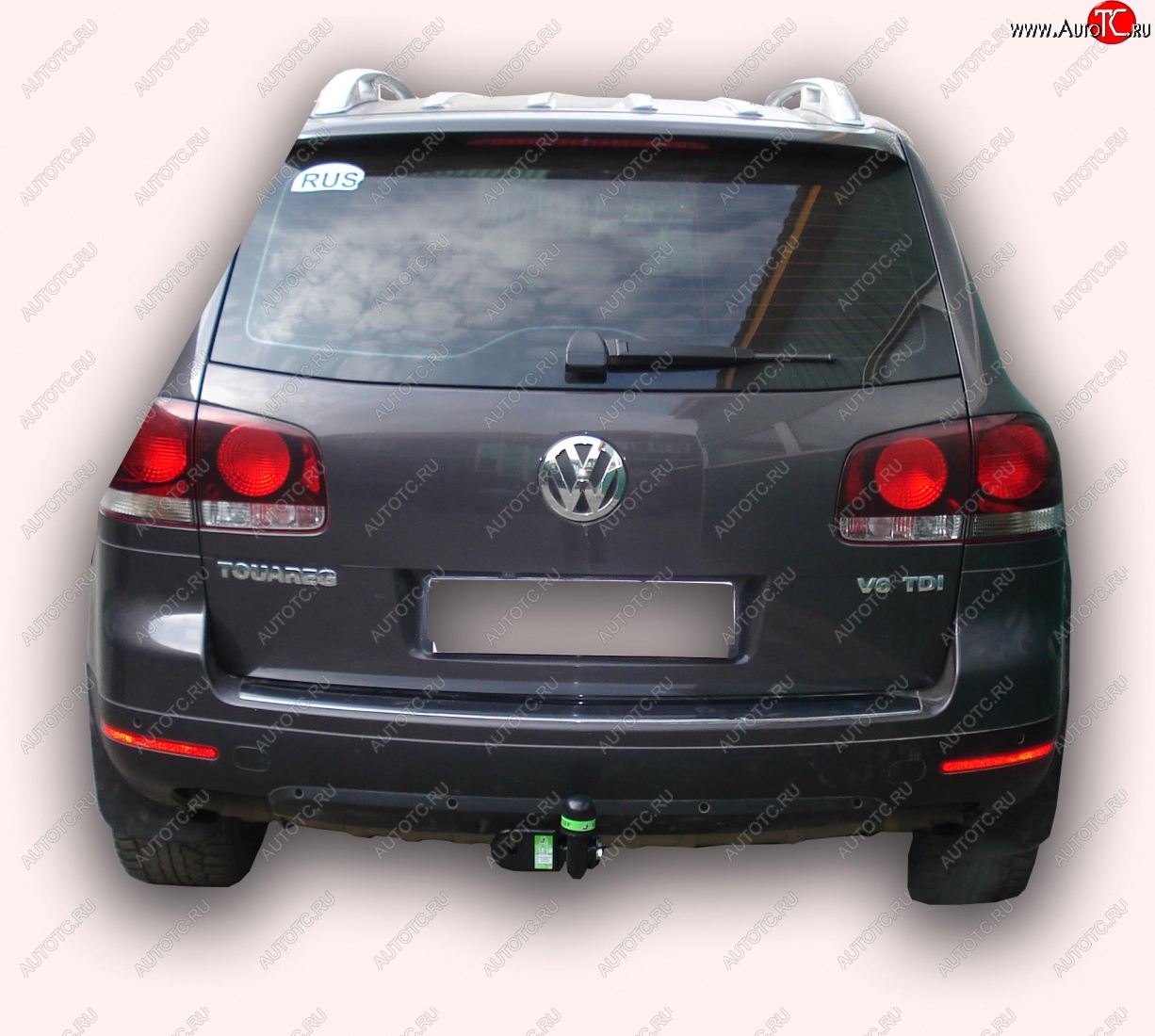 8 399 р. Фаркоп Лидер Плюс (съемный шар тип A) Volkswagen Touareg 1 GP дорестайлинг (2002-2007) (Без электропакета)  с доставкой в г. Белгород