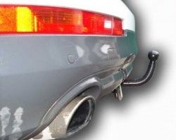 8 399 р. Фаркоп Лидер Плюс Volkswagen Touareg 1 GP дорестайлинг (2002-2007) (Без электропакета)  с доставкой в г. Белгород. Увеличить фотографию 3