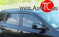 3 169 р. Дефлекторы окон SIM Audi Q7 4M дорестайлинг (2015-2020)  с доставкой в г. Белгород