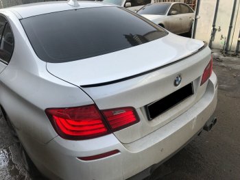 3 399 р. Лип спойлер PRO АВТОКРАТ BMW 5 серия F10 седан дорестайлинг (2009-2013) (Неокрашенный)  с доставкой в г. Белгород. Увеличить фотографию 4