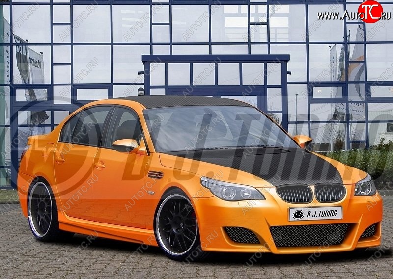 25 899 р. Передний бампер D.J. BMW 5 серия E60 седан дорестайлинг (2003-2007)  с доставкой в г. Белгород