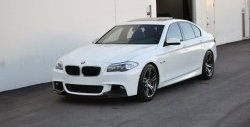 10 849 р. Накладка на передний бампер M-Performance BMW 5 серия F11 дорестайлинг, универсал (2009-2013) (Неокрашенная)  с доставкой в г. Белгород. Увеличить фотографию 6