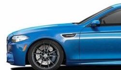 9 049 р. Пороги накладки M-Style BMW 5 серия F11 дорестайлинг, универсал (2009-2013) (Неокрашенные)  с доставкой в г. Белгород. Увеличить фотографию 3