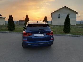 7 999 р. Спойлер Inmax в стиле X3M (F97) BMW X3 G01 рестайлинг (2021-2023) (Неокрашенный)  с доставкой в г. Белгород. Увеличить фотографию 3