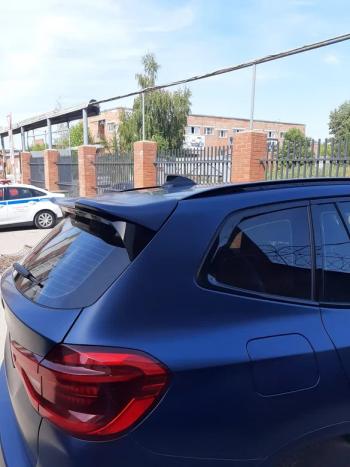 7 999 р. Спойлер Inmax в стиле X3M (F97) BMW X3 G01 рестайлинг (2021-2023) (Неокрашенный)  с доставкой в г. Белгород. Увеличить фотографию 7
