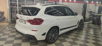 7 999 р. Спойлер Inmax в стиле X3M (F97) BMW X3 G01 рестайлинг (2021-2023) (Неокрашенный)  с доставкой в г. Белгород. Увеличить фотографию 9