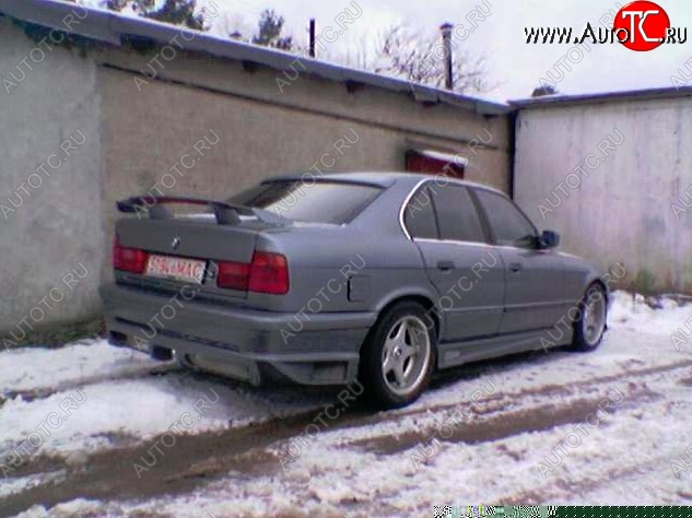 7 049 р. Спойлер Pilot BMW 5 серия E34 седан дорестайлинг (1988-1994)  с доставкой в г. Белгород