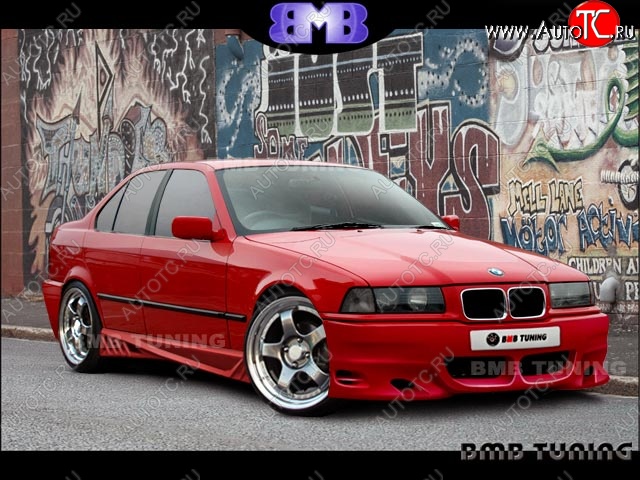 25 899 р. Передний бампер BMB BMW 3 серия E36 седан (1990-2000)  с доставкой в г. Белгород