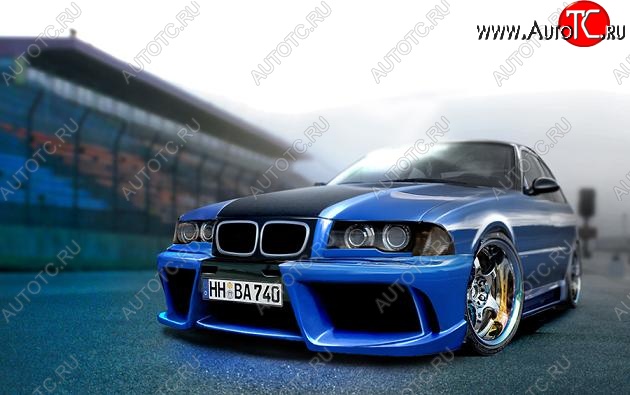 25 899 р. Передний бампер BNB BMW 3 серия E36 седан (1990-2000)  с доставкой в г. Белгород