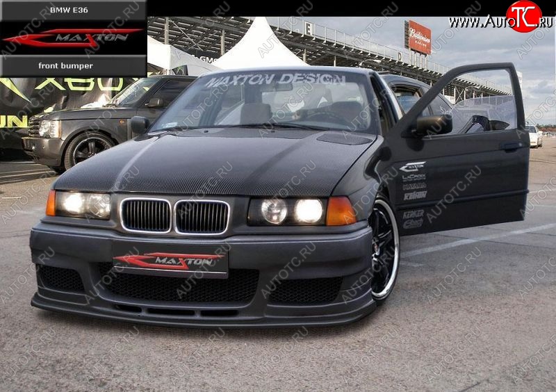 27 999 р. Передний бампер Maxton BMW 3 серия E36 седан (1990-2000)  с доставкой в г. Белгород