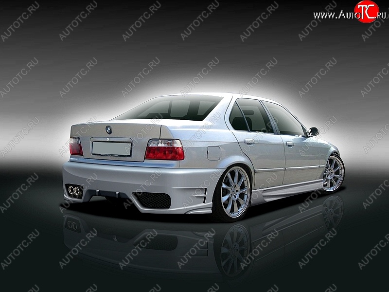 25 899 р. Задний бампер ATS BMW 3 серия E36 седан (1990-2000)  с доставкой в г. Белгород