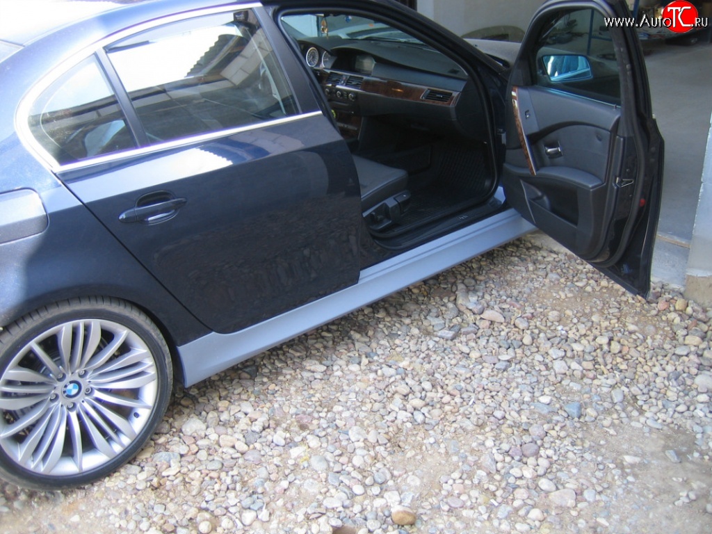7 099 р. Пороги накладки M5 BMW 5 серия E60 седан дорестайлинг (2003-2007)  с доставкой в г. Белгород