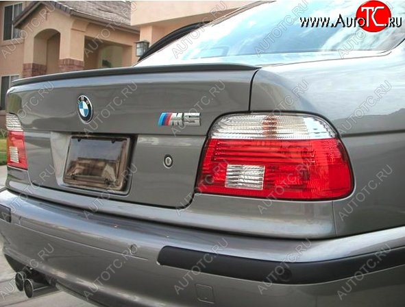 4 599 р. Лип спойлер CT BMW 5 серия E39 седан рестайлинг (2000-2003) (Неокрашенный)  с доставкой в г. Белгород