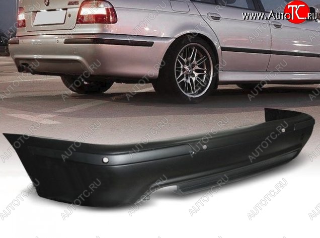 27 599 р. Задний бампер (Sedan) M5 Style BMW 5 серия E39 седан дорестайлинг (1995-2000) (Неокрашенный)  с доставкой в г. Белгород
