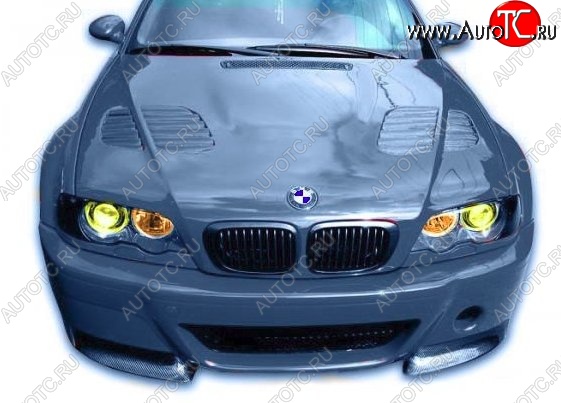 39 949 р. Передний бампер (Coupe) CSL-Style BMW 3 серия E46 седан дорестайлинг (1998-2001) (Неокрашенный)  с доставкой в г. Белгород