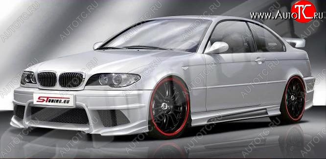 25 899 р. Передний бампер ST2 BMW 3 серия E46 седан дорестайлинг (1998-2001)  с доставкой в г. Белгород