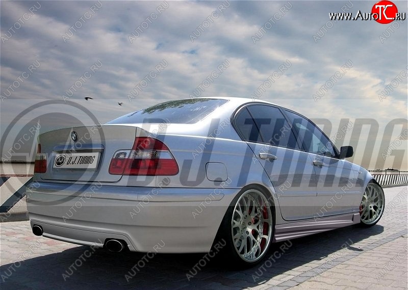 25 899 р. Задний бампер D.J. BMW 3 серия E46 седан дорестайлинг (1998-2001)  с доставкой в г. Белгород