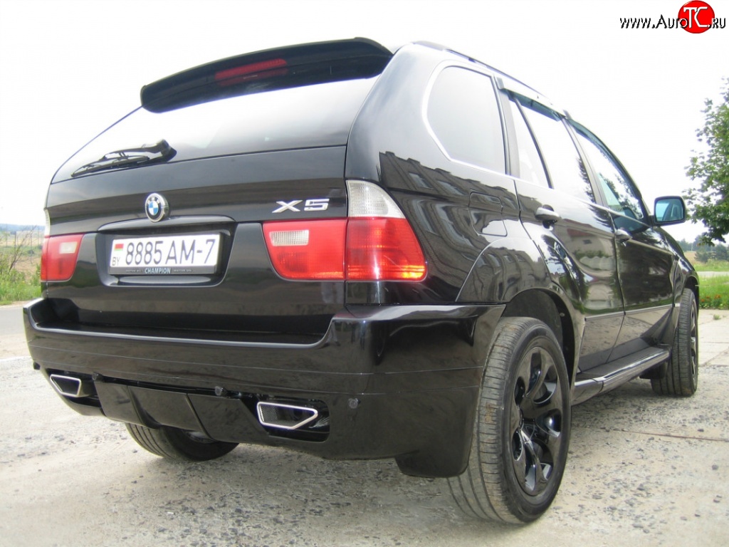 10 339 р. Задний бампер Aero BMW X5 E53 дорестайлинг (1999-2003)  с доставкой в г. Белгород