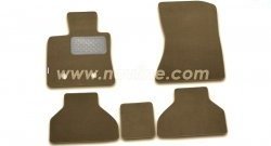 Коврики в салон Element 5 шт. (текстиль, бежевые) BMW X5  E53 (1999-2006) дорестайлинг, рестайлинг