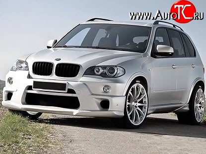 21 499 р. Передний бампер Hartge Style BMW X5 E70 дорестайлинг (2006-2010) (Неокрашенный)  с доставкой в г. Белгород