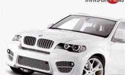 979 р. Реснички на фары M-VRS BMW X5 E70 дорестайлинг (2006-2010) (Неокрашенные)  с доставкой в г. Белгород. Увеличить фотографию 2