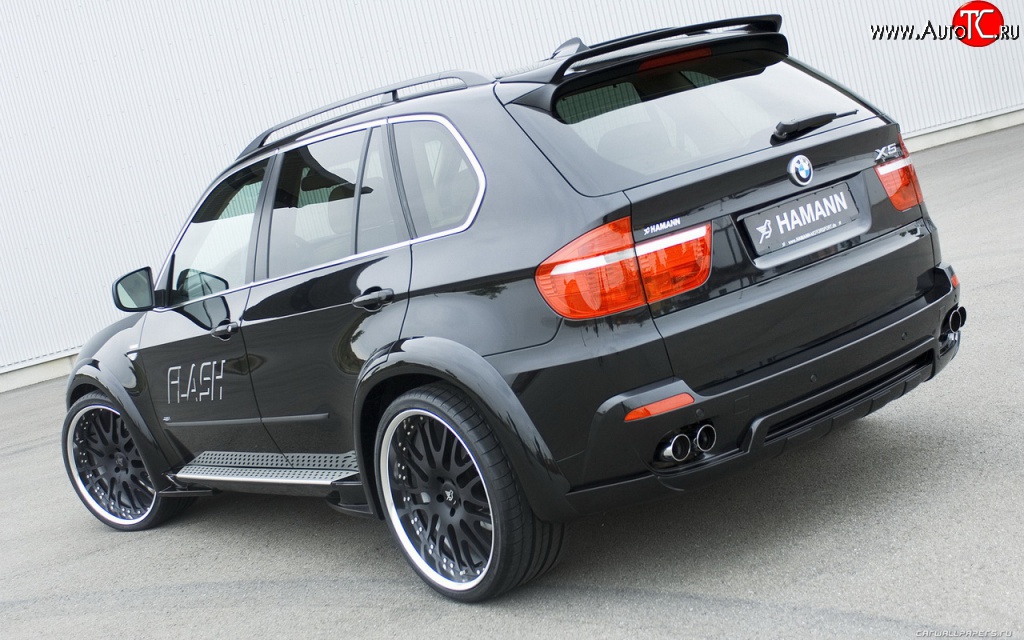 5 799 р. Спойлер Hamman Flash BMW X5 E70 рестайлинг (2010-2013)  с доставкой в г. Белгород