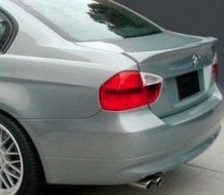 4 999 р. Лип спойлер M-Tech BMW 3 серия E90 седан дорестайлинг (2004-2008) (Неокрашенный)  с доставкой в г. Белгород. Увеличить фотографию 2