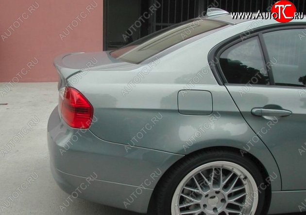 4 999 р. Лип спойлер M-Tech BMW 3 серия E90 седан дорестайлинг (2004-2008) (Неокрашенный)  с доставкой в г. Белгород