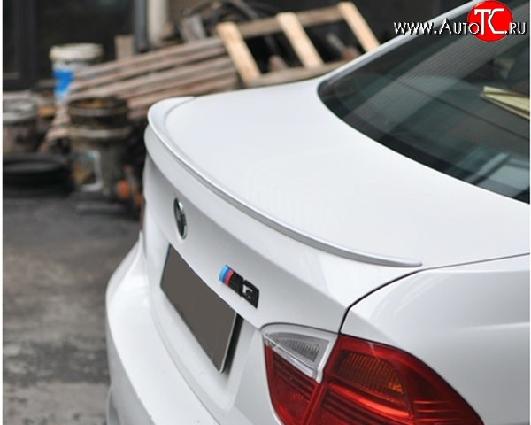 2 699 р. Лип спойлер M-VRS BMW 3 серия E90 седан дорестайлинг (2004-2008) (Неокрашенный)  с доставкой в г. Белгород