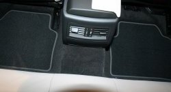 1 664 р. Коврики в салон Element 4 шт. (текстиль) BMW 3 серия E90 седан дорестайлинг (2004-2008) (Черные)  с доставкой в г. Белгород. Увеличить фотографию 3