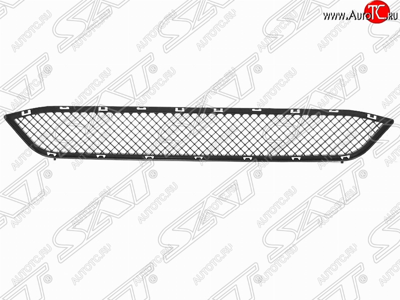 2 259 р. Решётка в передний бампер SAT (центр, рестайлинг) BMW X1 E84 (2009-2015)  с доставкой в г. Белгород