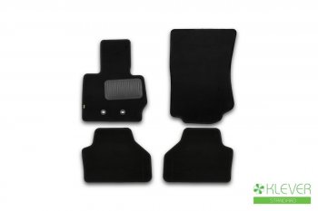 Коврики в салон Klever Standard (текстиль) BMW X3  F25 (2010-2017) дорестайлинг, рестайлинг (Черный)