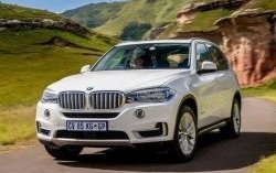 5 449 р. Накладка на передний бампер SuvStyle BMW X5 F15 (2013-2018) (Неокрашенная)  с доставкой в г. Белгород. Увеличить фотографию 2