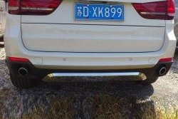5 399 р. Диффузор на задний бампер SuvStyle BMW X5 F15 (2013-2018) (Неокрашенная)  с доставкой в г. Белгород. Увеличить фотографию 2