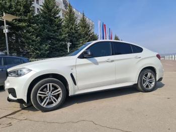 14 999 р. Пластиковые накладки под пороги М-Perfomance BMW X5 F15 (2013-2018) (цвет: черный глянец)  с доставкой в г. Белгород. Увеличить фотографию 4