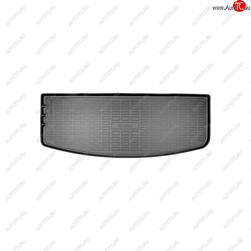 1 199 р. Коврик багажника Norplast Unidec (разложенный 3-й ряд) Cadillac XT6 C1TL (2019-2025) (Цвет: черный)  с доставкой в г. Белгород