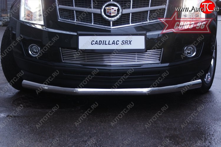6 929 р. Декоративный элемент воздухозаборника Souz-96 (d10)  Cadillac SRX (2010-2012) дорестайлинг  с доставкой в г. Белгород