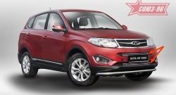 Декоративный элемент воздухозаборника Souz-96 (d10) Chery Tiggo 5  (T21) (2014-2017) дорестайлинг
