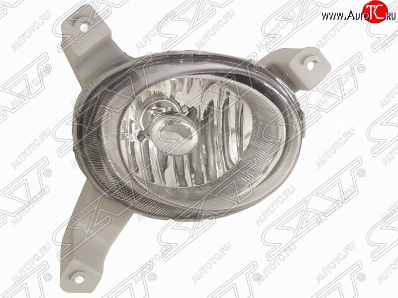 639 р. Правая противотуманная фара SAT (хрусталь) Chevrolet Aveo T250 седан рестайлинг (2006-2011)  с доставкой в г. Белгород