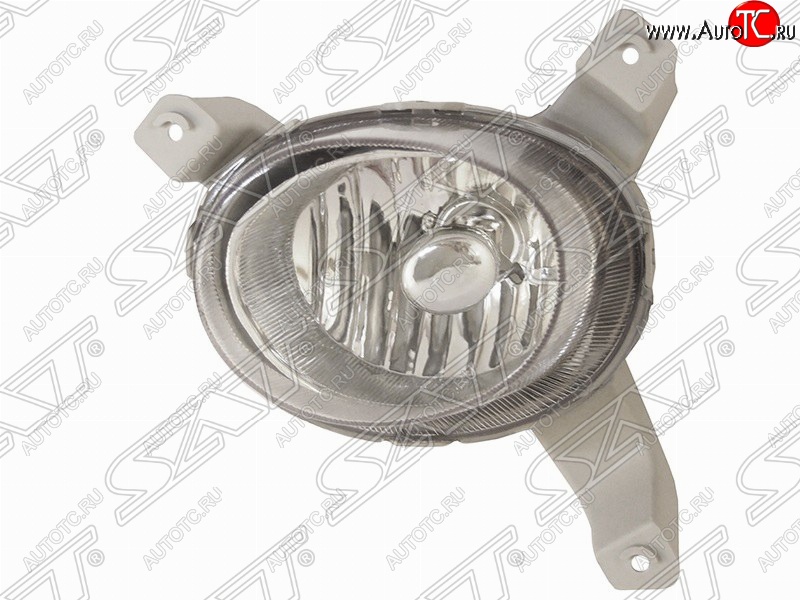 639 р. Левая противотуманная фара SAT (хрусталь) Chevrolet Aveo T250 седан рестайлинг (2006-2011)  с доставкой в г. Белгород