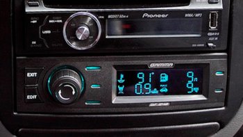 13 449 р. Бортовой компьютер с синей подсветкой Gamma GF 241 Chevrolet Lacetti седан (2002-2013)  с доставкой в г. Белгород. Увеличить фотографию 2