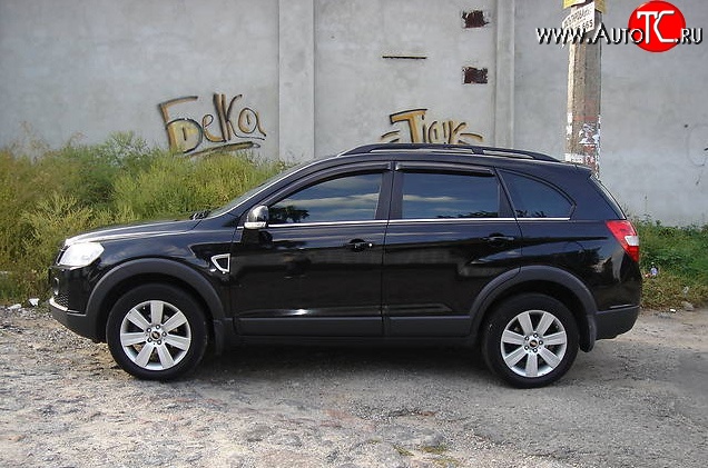 2 489 р. Дефлекторы окон (ветровики) Novline 4 шт. Opel Antara (2006-2010)  с доставкой в г. Белгород