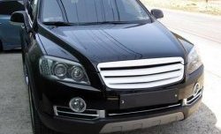 5 999 р. Решётка радиатора CT Chevrolet Captiva  дорестайлинг (2006-2011) (Неокрашенная)  с доставкой в г. Белгород. Увеличить фотографию 3