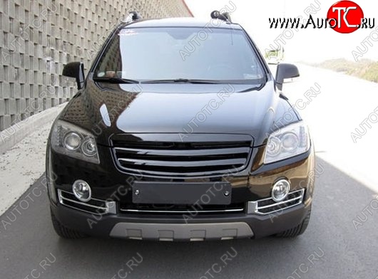 5 999 р. Решётка радиатора CT Chevrolet Captiva  дорестайлинг (2006-2011) (Неокрашенная)  с доставкой в г. Белгород