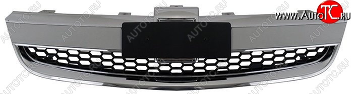 5 499 р. Решётка радиатора SAT (нижняя) Chevrolet Captiva  дорестайлинг (2006-2011) (Неокрашенная)  с доставкой в г. Белгород