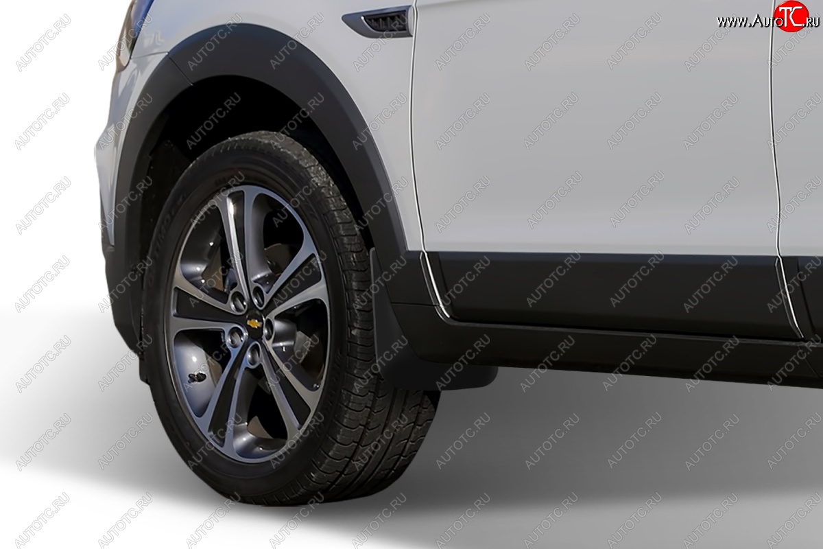 4 799 р. Брызговики передние Frosch  Chevrolet Captiva (2013-2016) 2-ой рестайлинг  с доставкой в г. Белгород