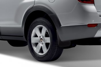 4 799 р. Брызговики задние Frosch  Chevrolet Captiva (2013-2016) 2-ой рестайлинг  с доставкой в г. Белгород. Увеличить фотографию 2