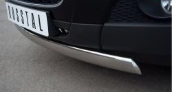 12 499 р. Защита переднего бампера (Ø75х42 мм, нержавейка) Russtal Chevrolet Captiva 1-ый рестайлинг (2011-2013)  с доставкой в г. Белгород. Увеличить фотографию 3
