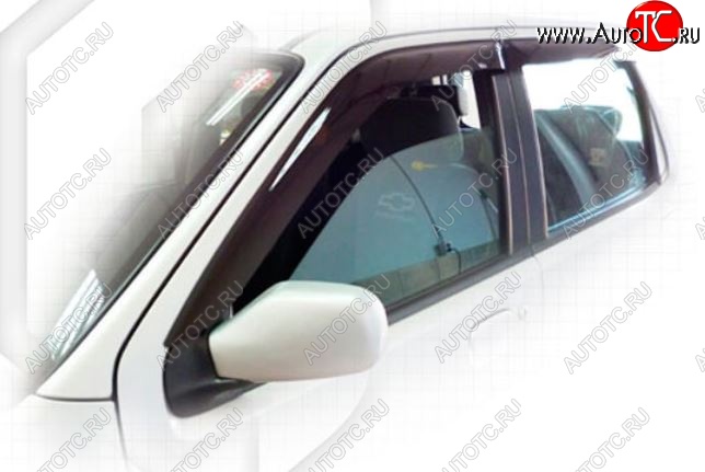 2 079 р. Дефлектора окон (правый руль) CA-Plastiс Chevrolet Cruze HR51S,HR81S хэтчбек (Япония) (2001-2008) (Classic полупрозрачный)  с доставкой в г. Белгород