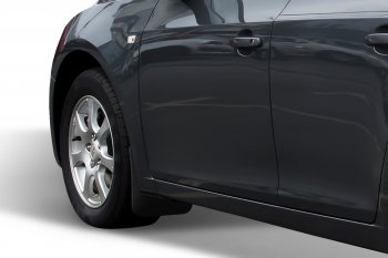 1 149 р. Передние брызговики NovLine Chevrolet Cruze J305 хэтчбек дорестайлинг (2009-2012)  с доставкой в г. Белгород. Увеличить фотографию 2